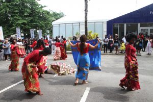 Still image from the performance, If not for a child, artxlagos 2019